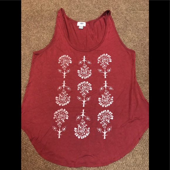 Adorable floral tank - Picture 1 of 2